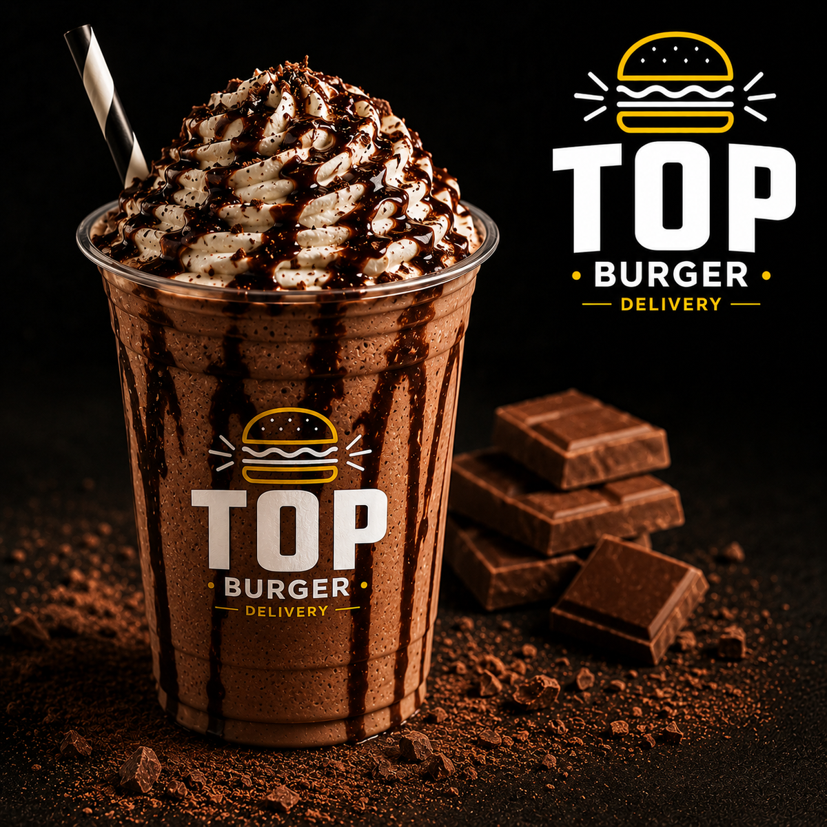 Milk Shake de Chocolate - 500ml